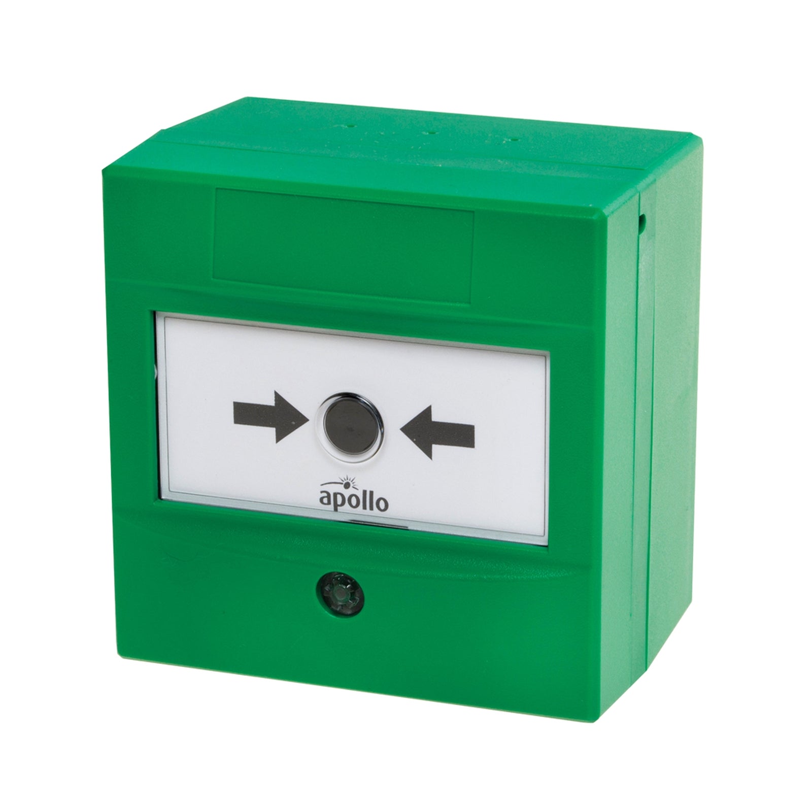 Apollo Conventional Dual Switch Manual Call Point Green