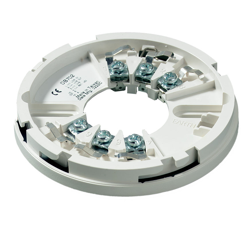 Aritech Dx700 Series Conventional Point Detector Base (DB702) - JEM Systems UK