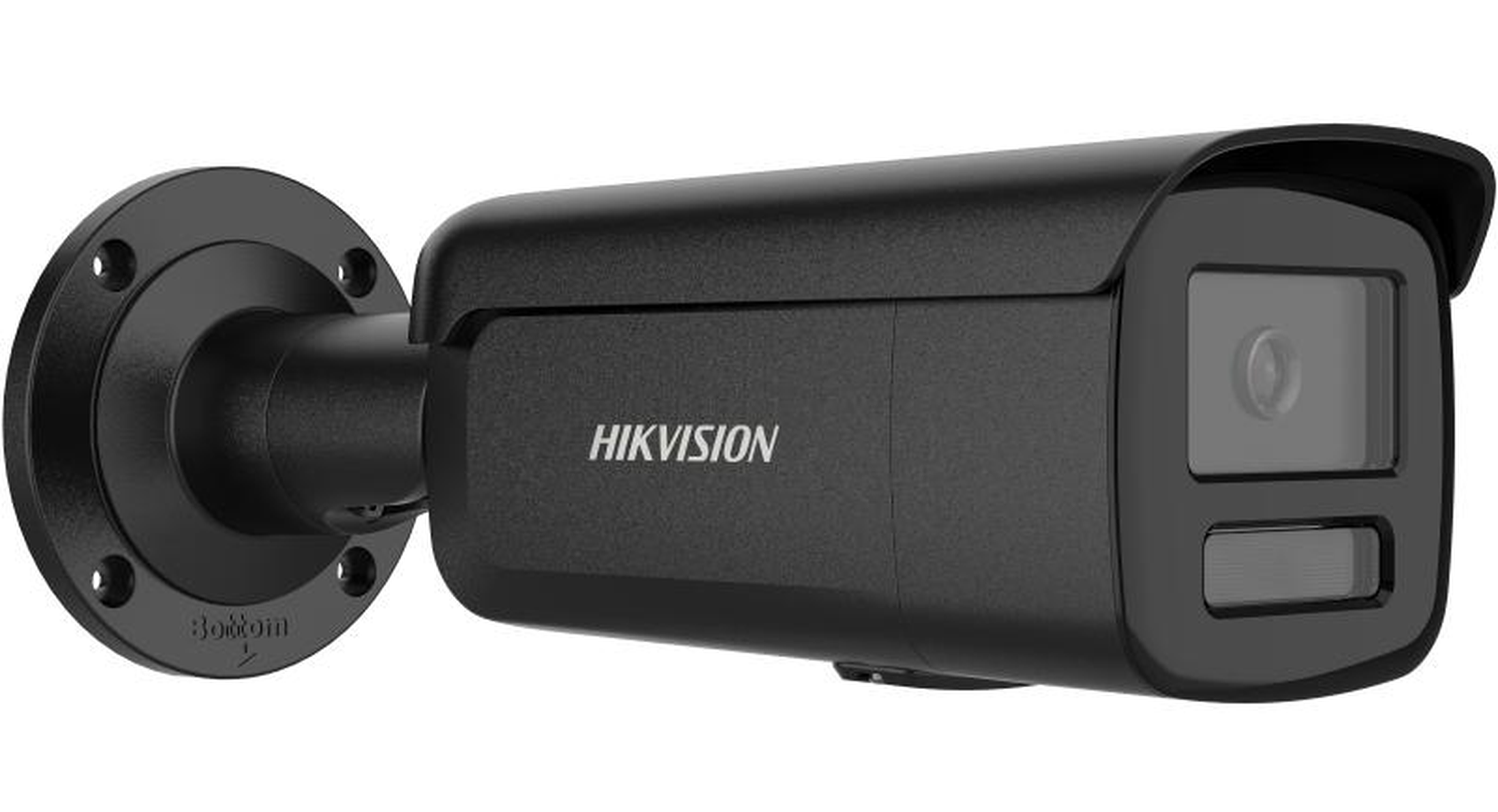 Hikvision 4MP Smart Hybrid Light with ColorVu Fixed Bullet Black