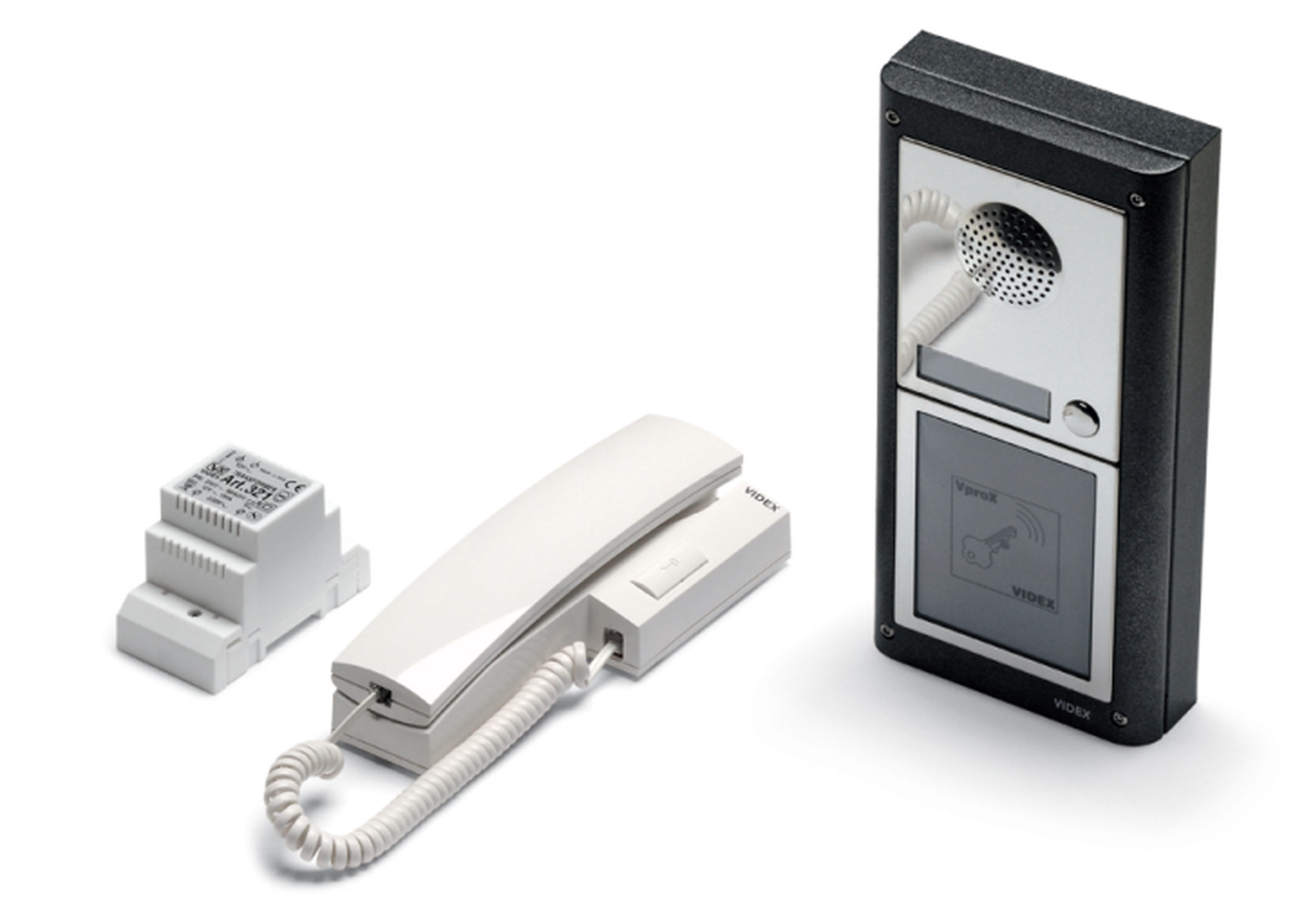 Videx 4000 Series 1 Button Surface Audio Kit with Prox Access