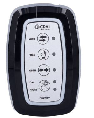 CDVI DIGIWAY Control Panel Touch-Sensitive Black