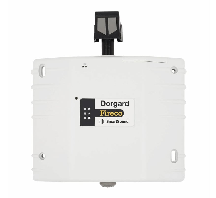 Fireco Dorgard SmartSound Wireless Fire Door Retainer (White) (943-3945) - JEM Systems UK