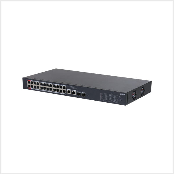 Dahua 26-Port Cloud Managed Desktop Switch with 24-Port PoE