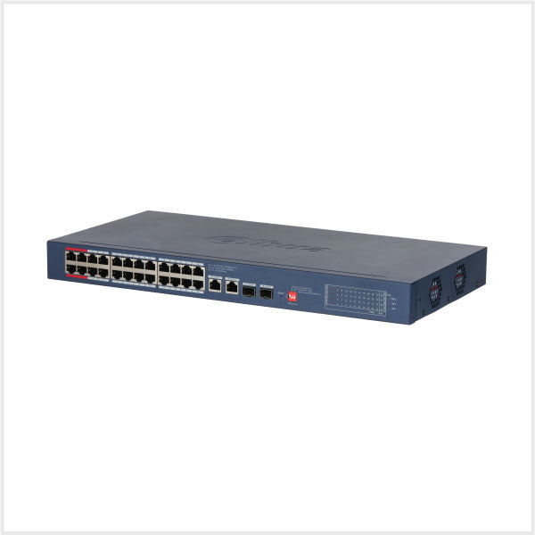 Dahua 28-Port Cloud Managed Desktop Gigabit Switch with 24-Port PoE