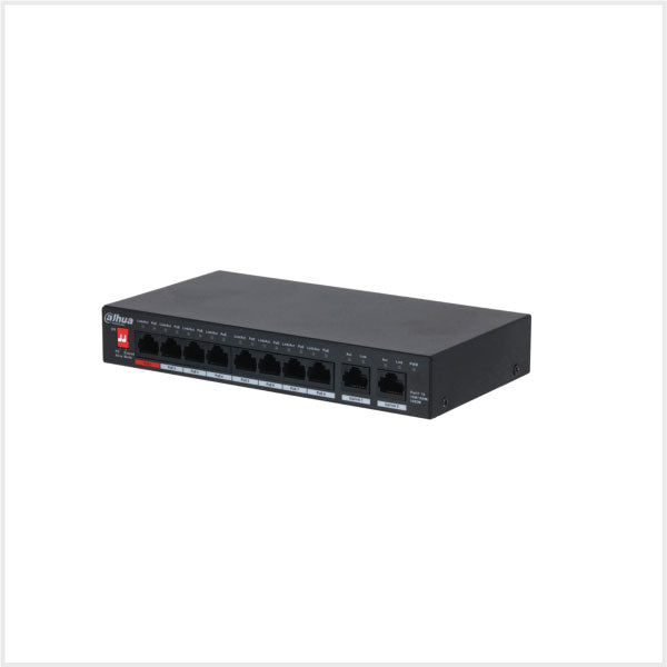 10-Port Unmanaged Desktop Gigabit Switch with 8-Port PoE