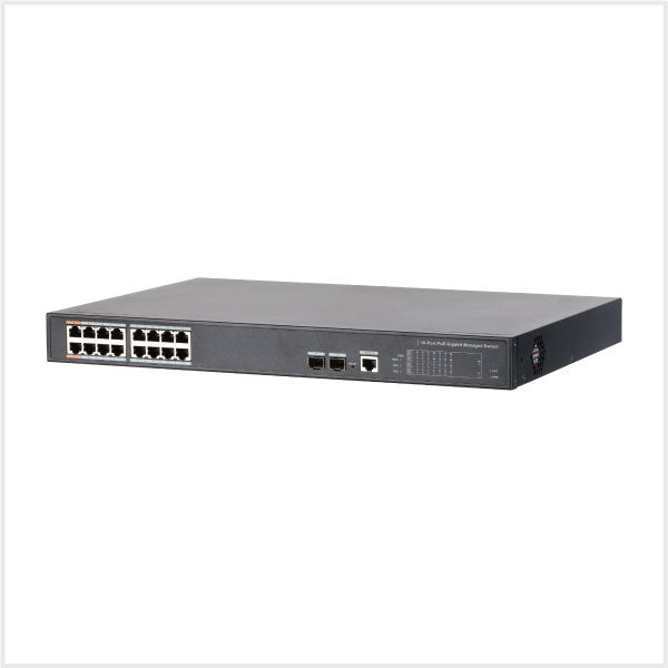 Dahua 16-Port PoE Gigabit Managed Switch