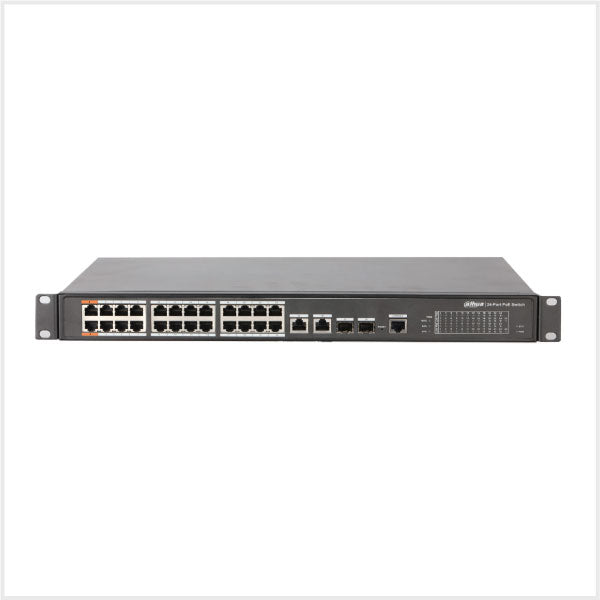 Dahua 26-Port Managed Desktop Switch with 24-Port PoE