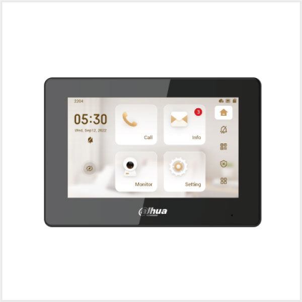 Dahua 2-Wire 7" IP Indoor Intercom Monitor with Touch Screen