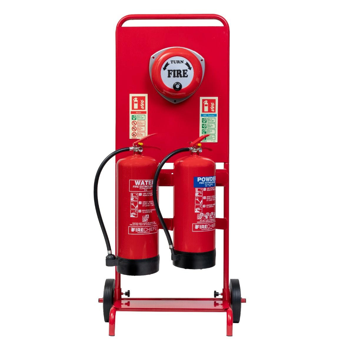 Firechief Double Trolley Construction Site Bundle - Bell (FDTCSB/B)
