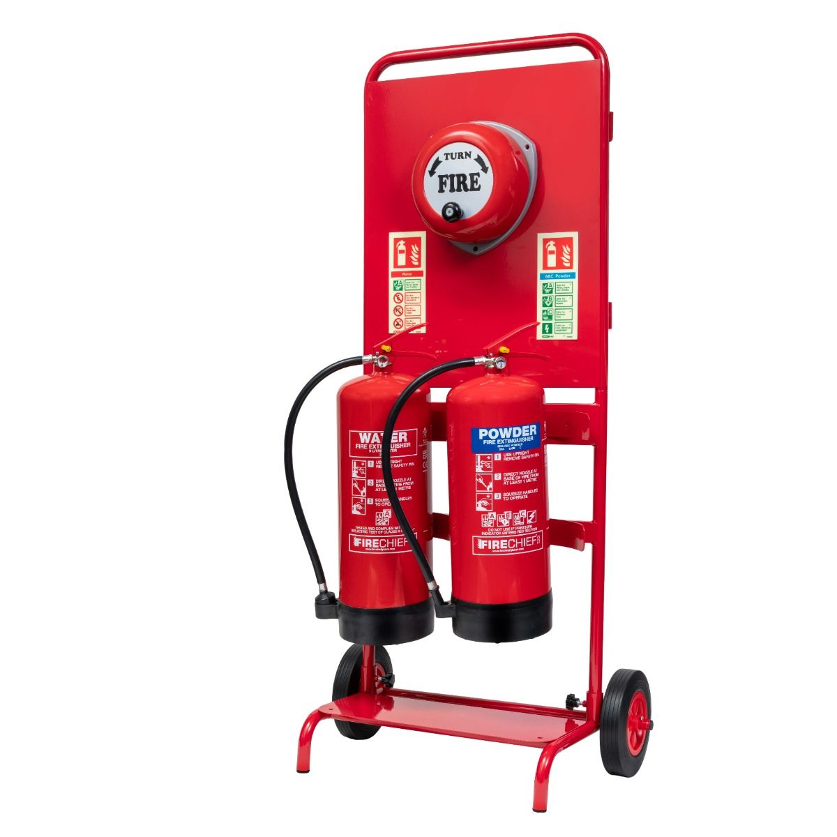 Firechief Double Trolley Construction Site Bundle - Bell (FDTCSB/B)
