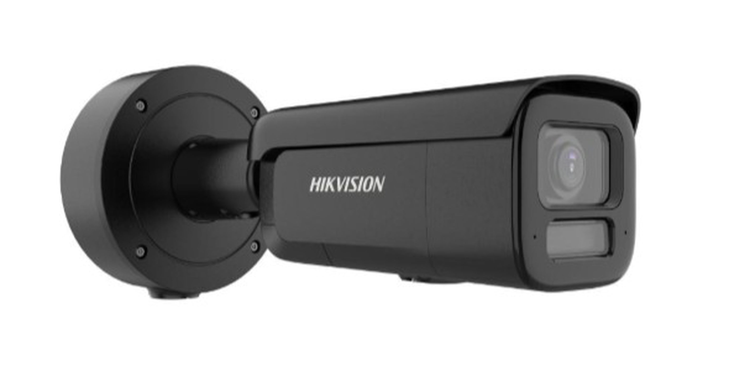 Hikvision 8MP Smart Hybrid Light with ColorVu Motorized Varifocal Bullet Network Camera Black