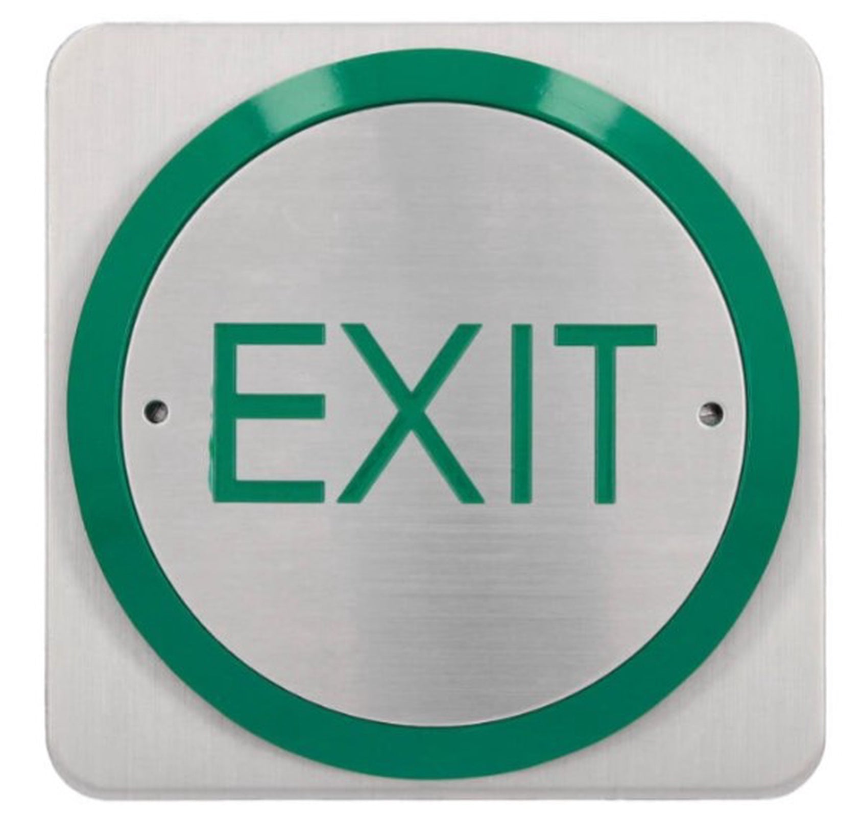 CDVI All-Active EXIT Logo Exit Button Surface Mount