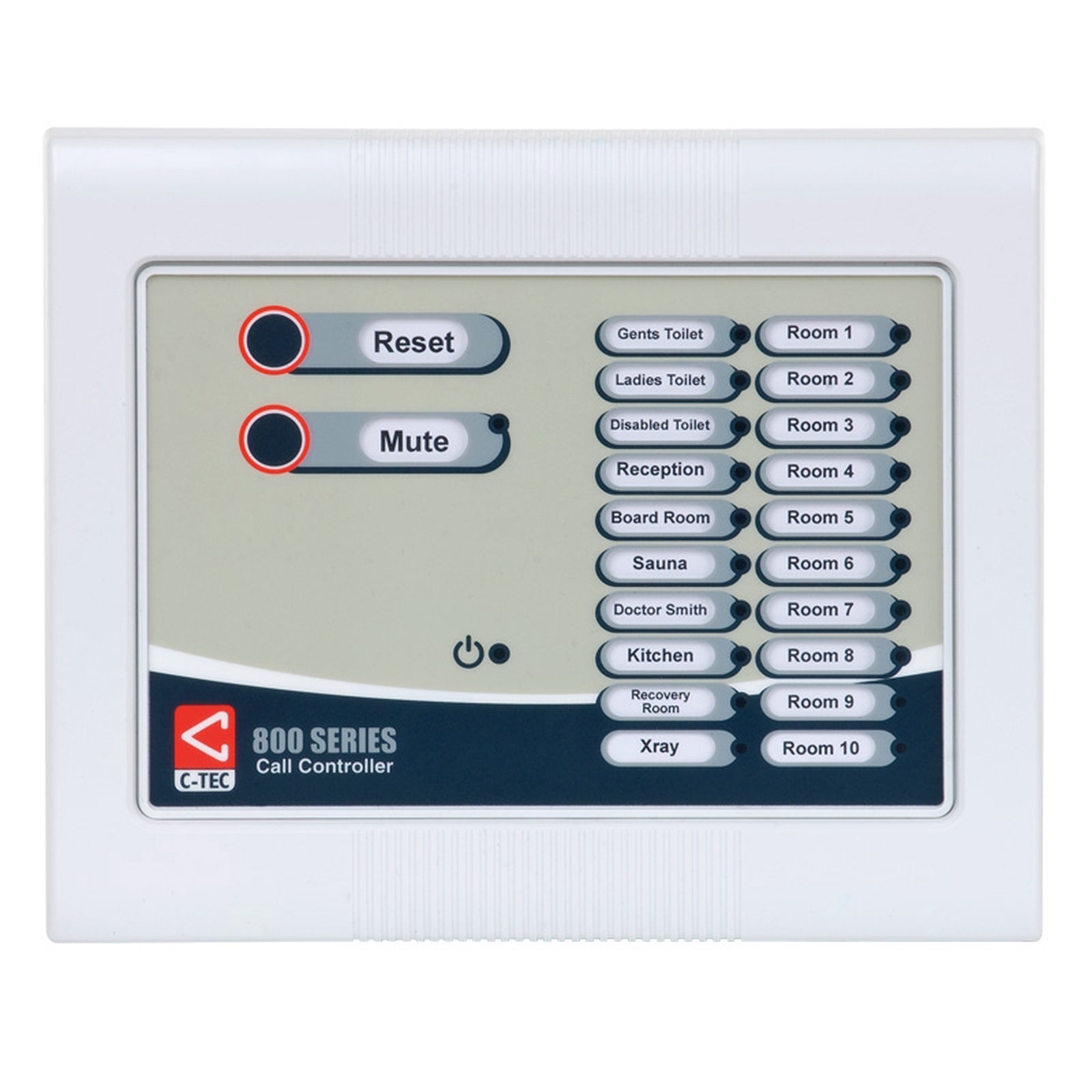 10 Zone Master Call Controller c/w 300mA PSU (Surface Version)