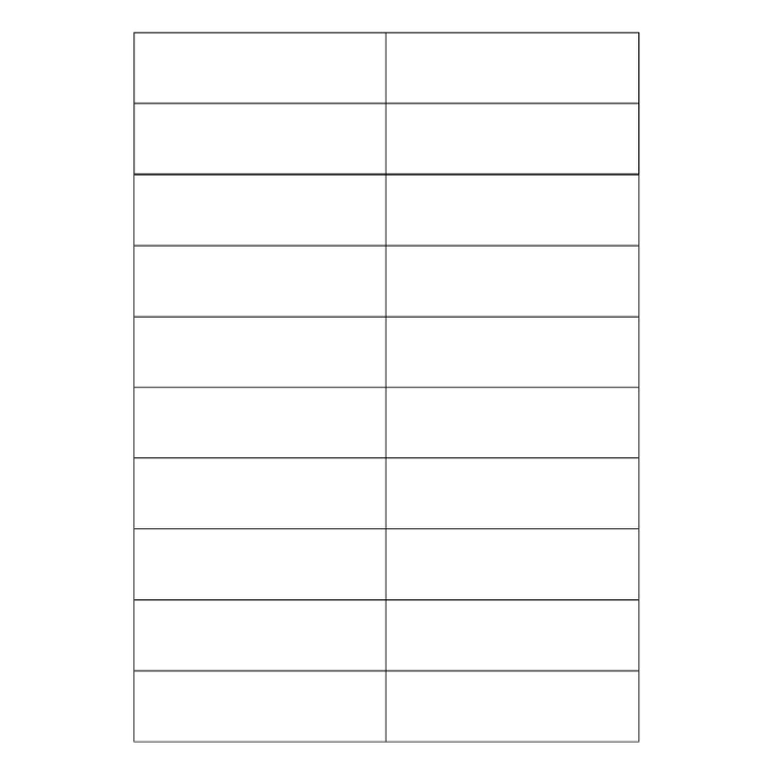 Comelit Label Sheet for 30161 & Inox Entrance Panel (Pack 5)