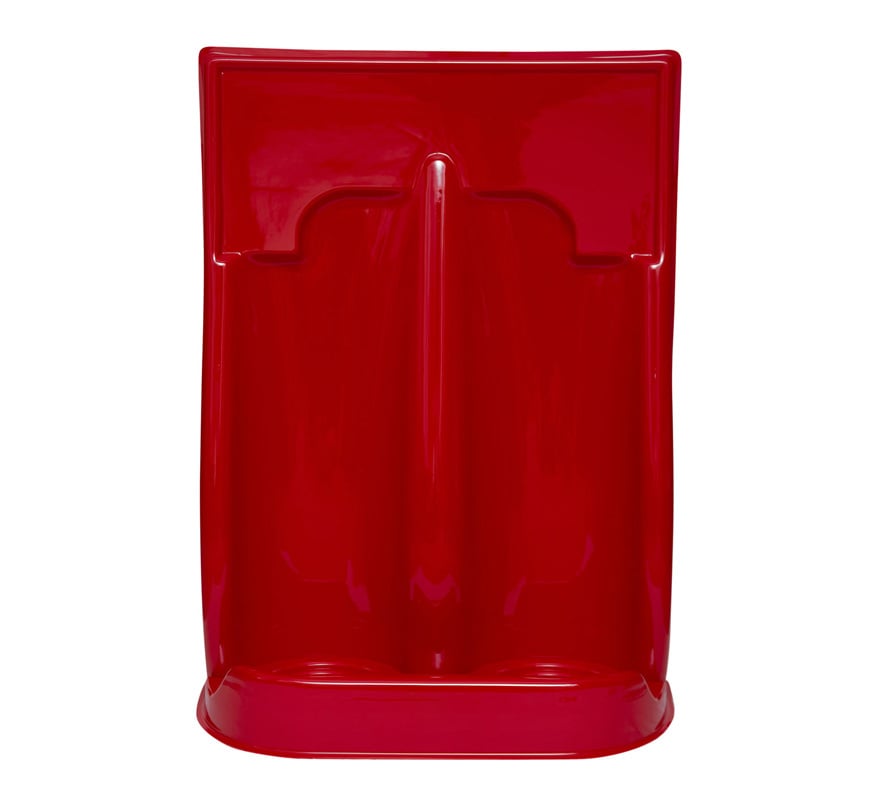 FMC Double Universal Economy Fire Extinguisher Stand (Red) (FMCUNI2R) - JEM Systems UK