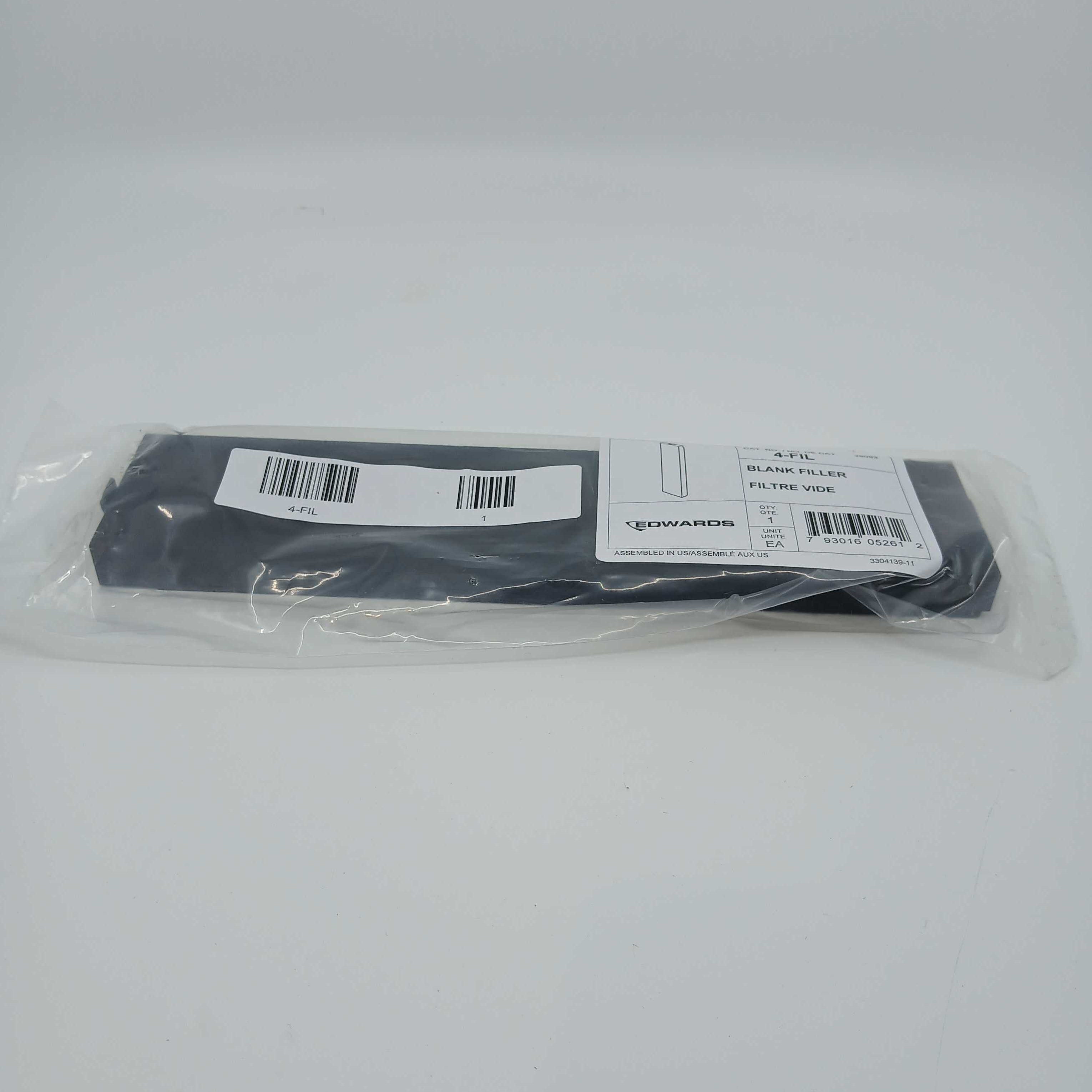 Edwards 4-FIL Blank Filler Plate - JEM Systems UK