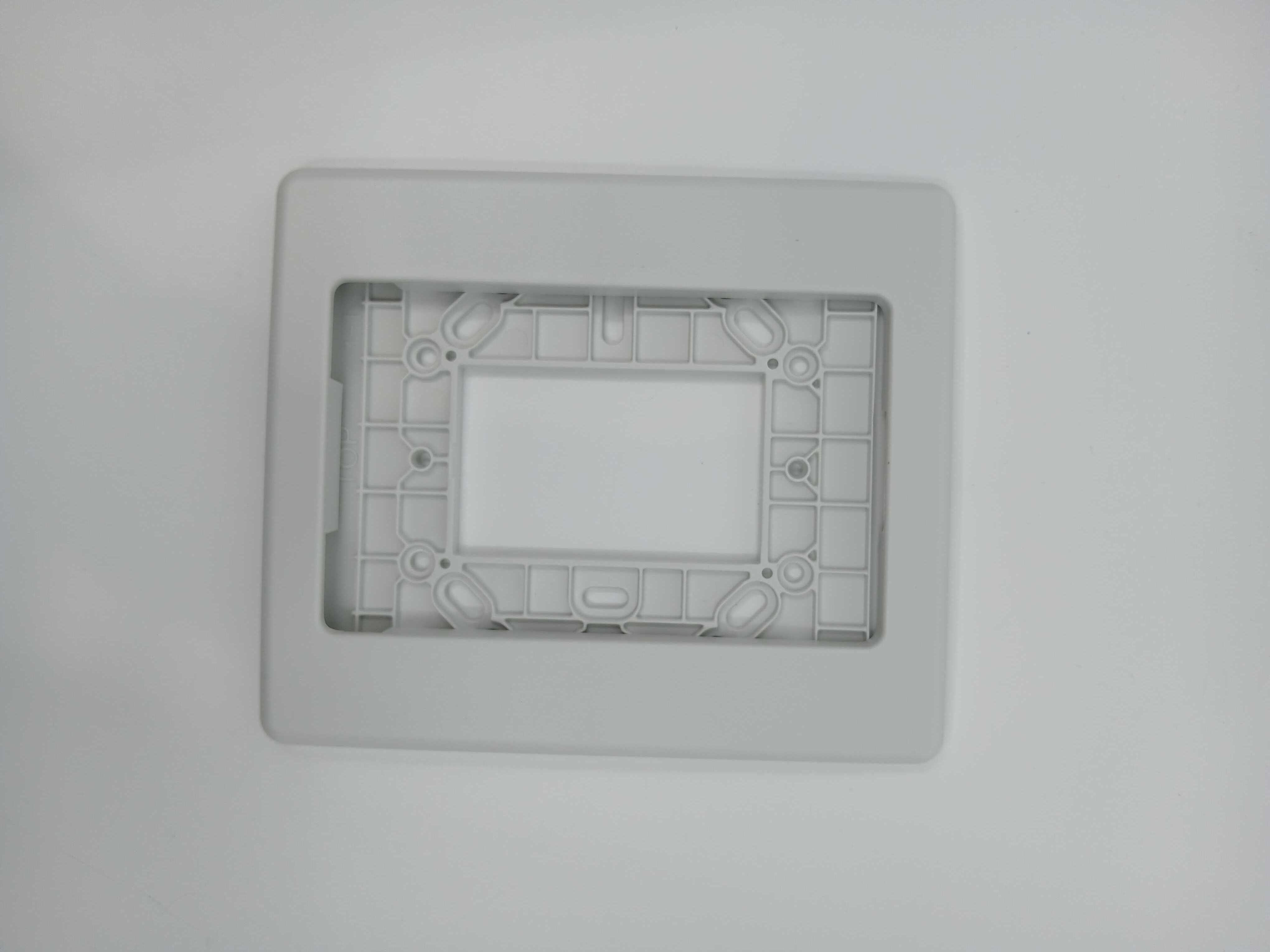 Edwards G1TW Compact Wall Trim Plate White - JEM Systems UK