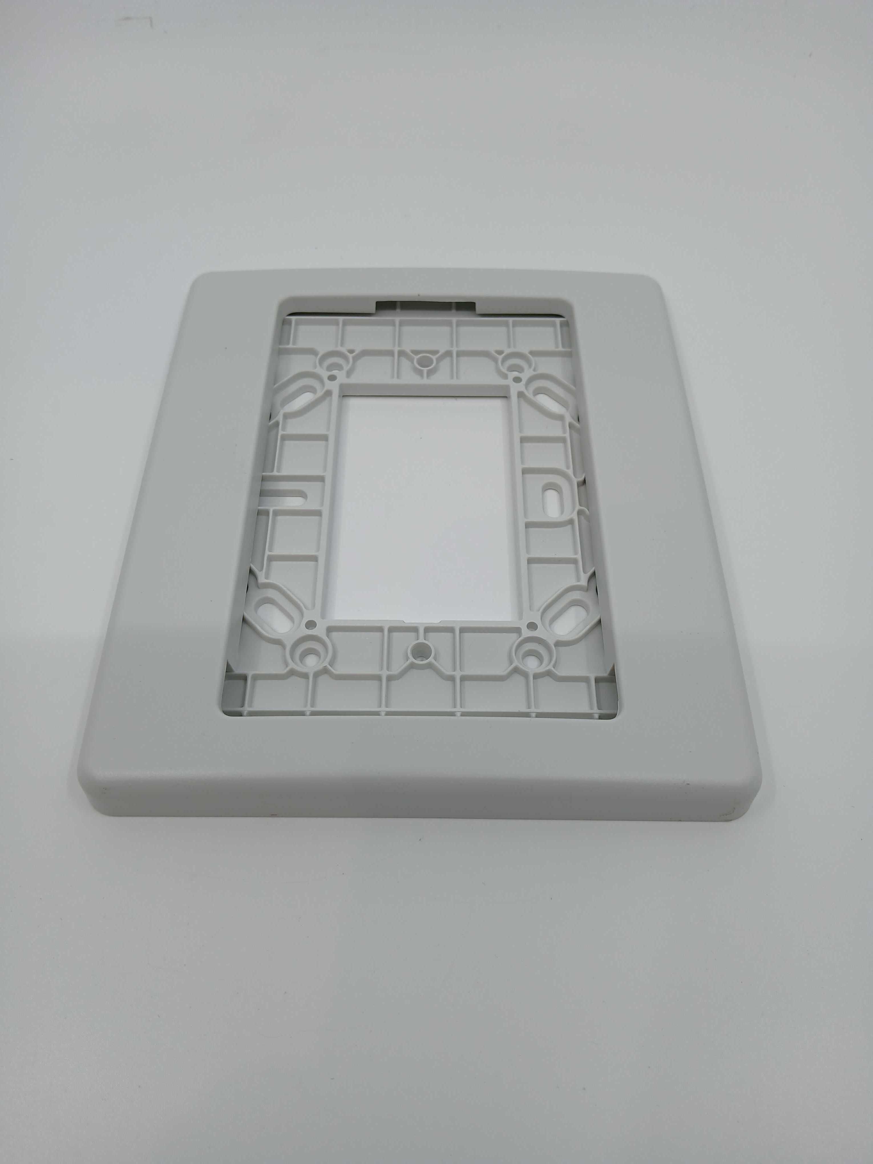 Edwards G1TW Compact Wall Trim Plate White - JEM Systems UK