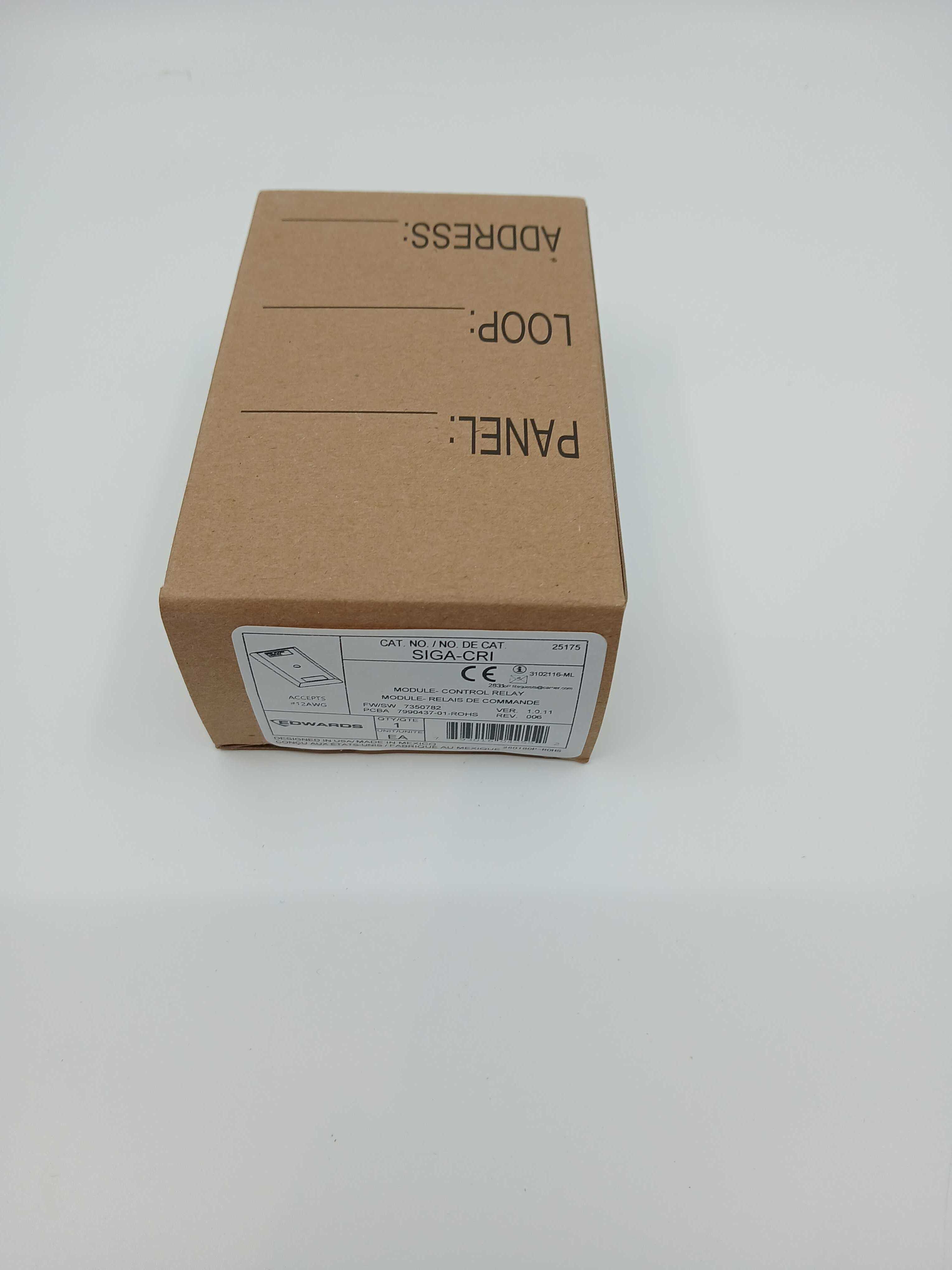 Edwards SIGA-CRI Module Control Relay - JEM Systems UK