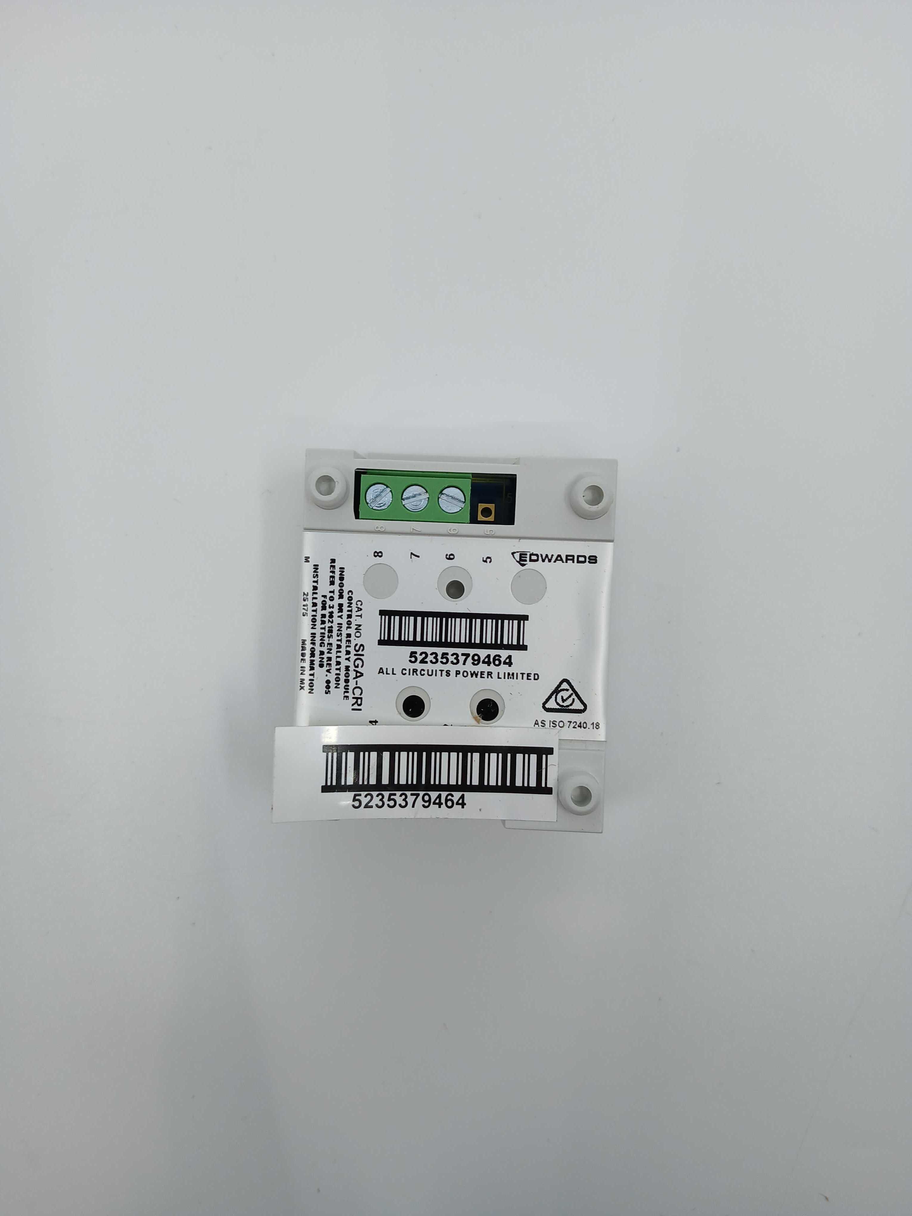 Edwards SIGA-CRI Module Control Relay - JEM Systems UK