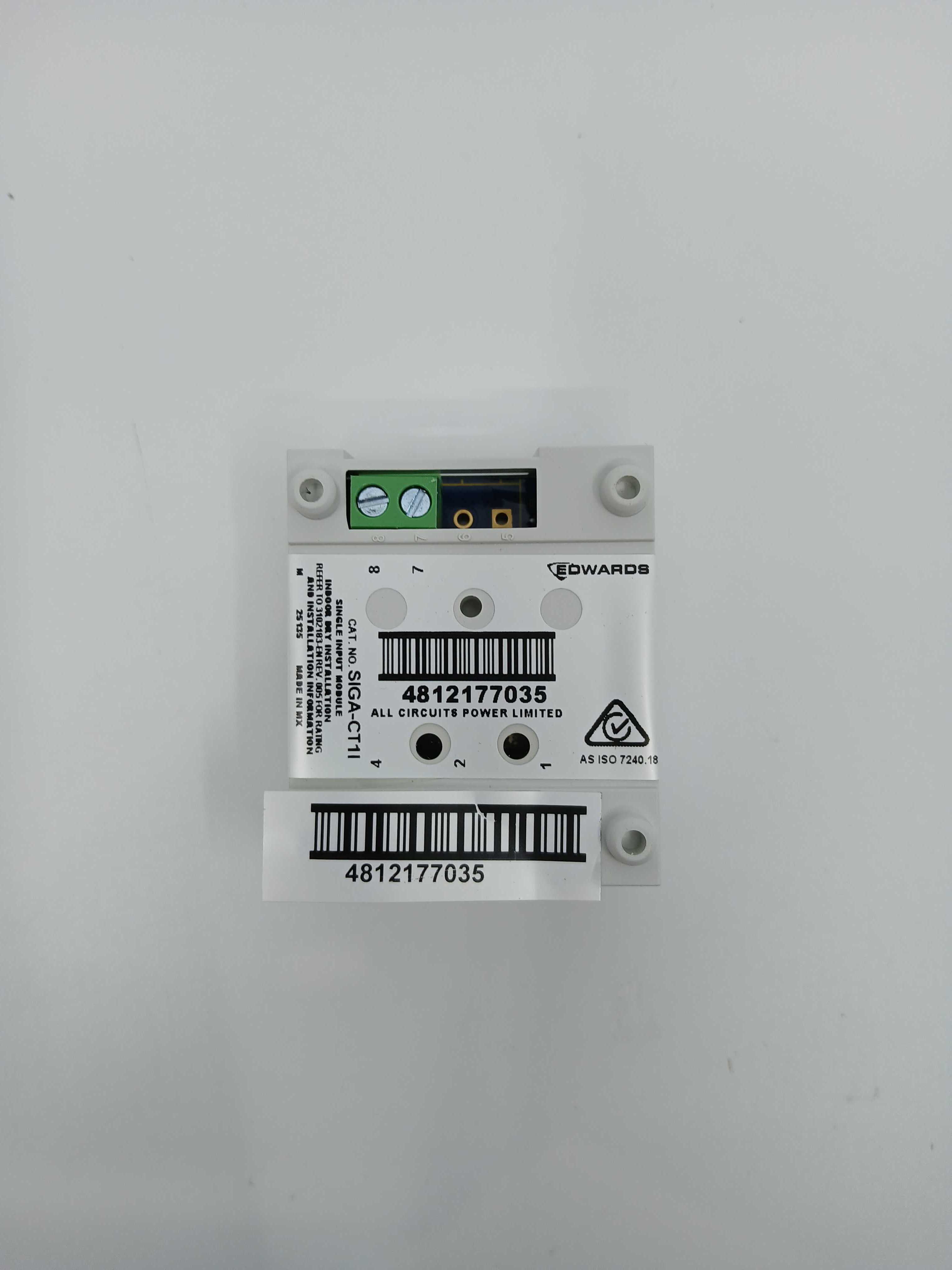 Edwards SIGA-CT1I Single Input Module EN54 - JEM Systems UK