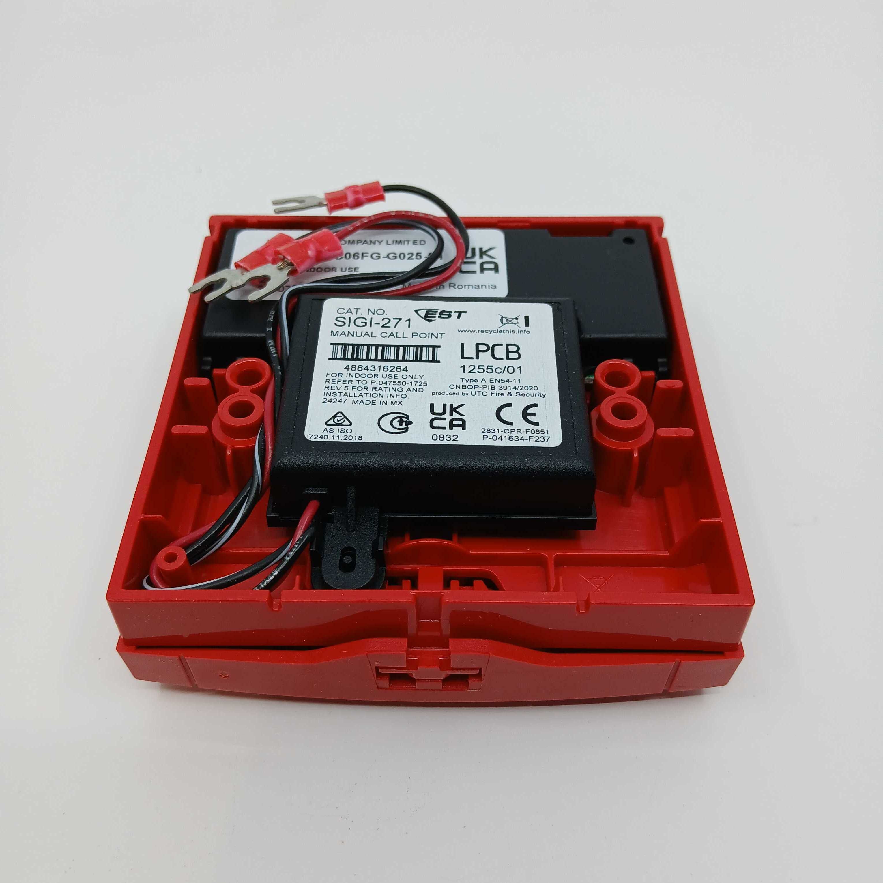 Edwards SIGI-271 Intelligent Break Glass Call Point - JEM Systems UK