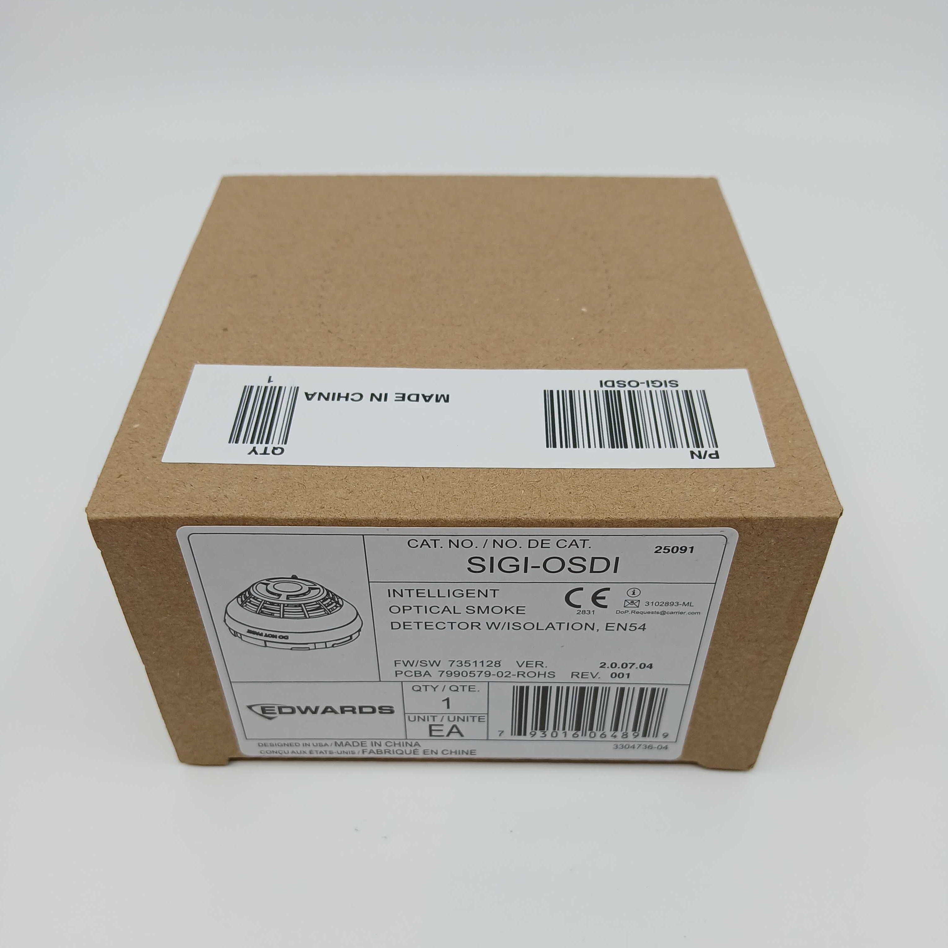 Edwards SIGI-OSDI Intelligent Optical Smoke Detector W/ Isolation EN54