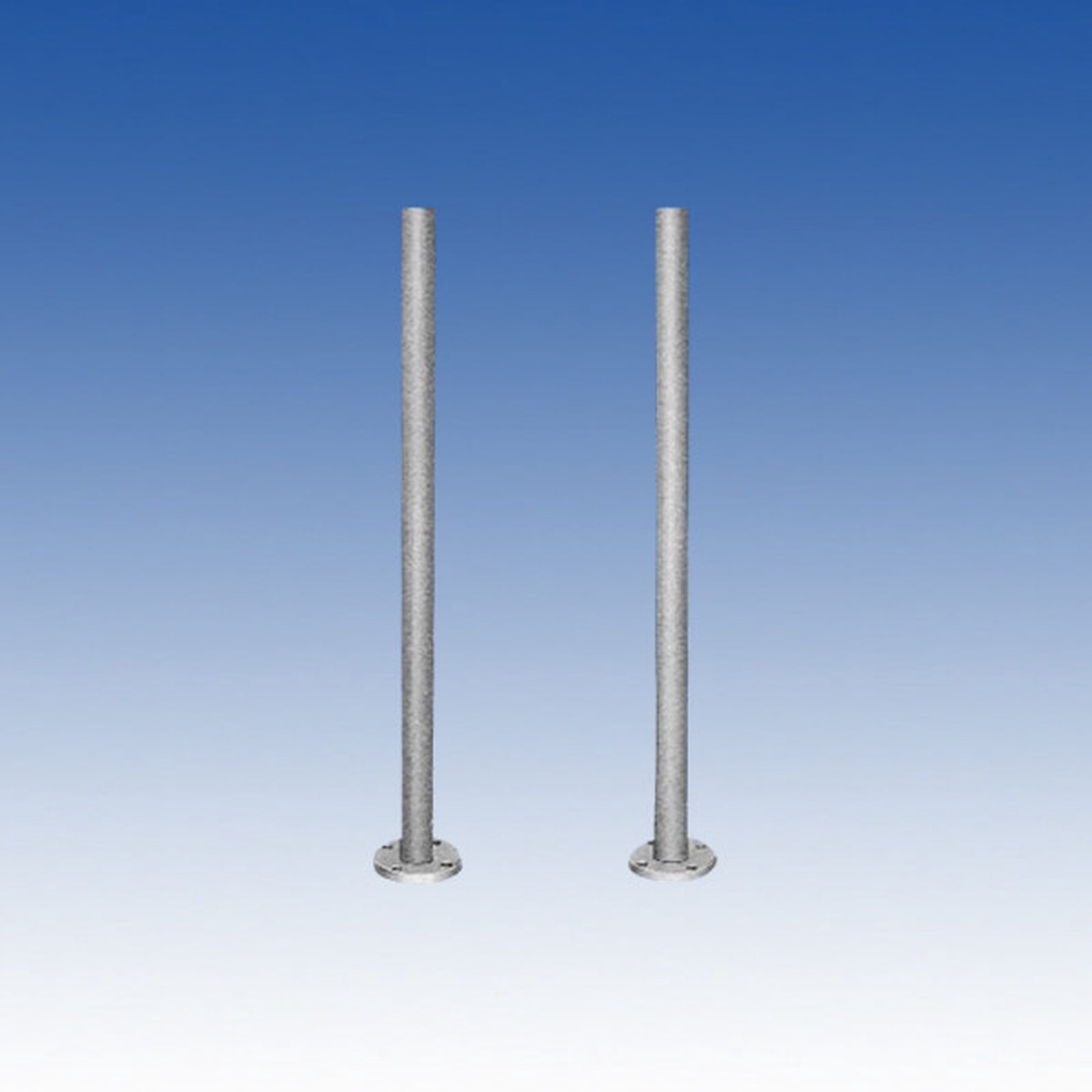 Takex Floor Standing Pole Galv Steel 1m (Pair)