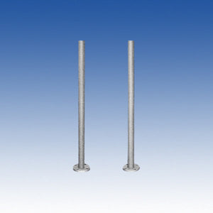 Takex Floor Standing Pole Galv Steel 1m (Pair)