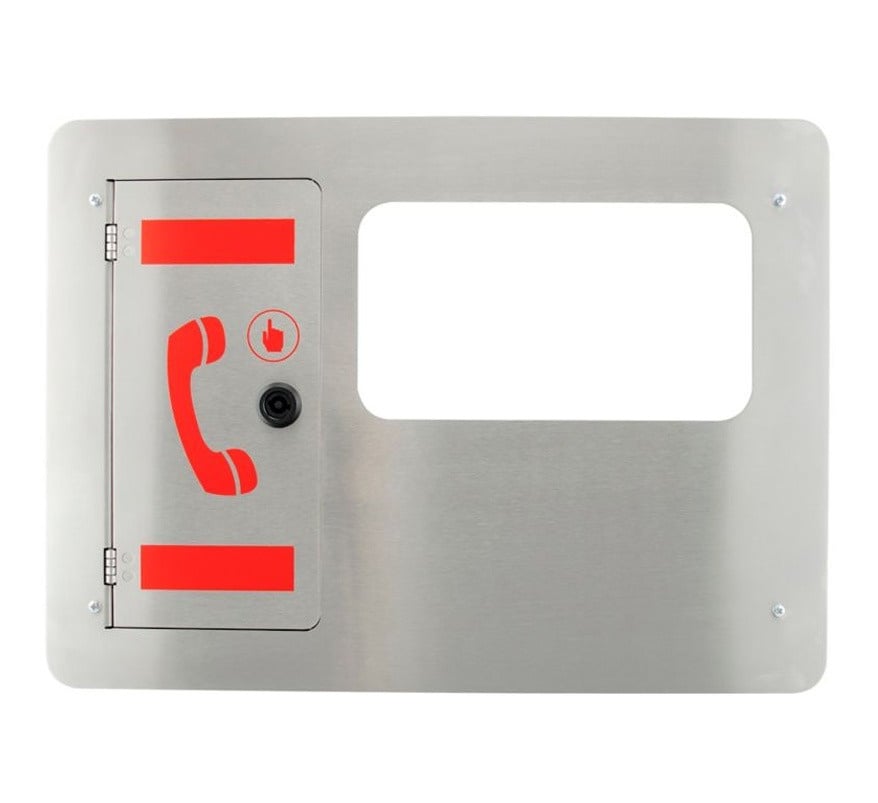 Eaton VoCALL 5 Stainless Steel Flush Mount Cover for EFVCC5 Master Panel (EFVCC5-FC) - JEM Systems UK