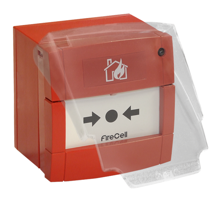 EMS FireCell Wireless Manual Call Point (Red) (FC-200-002) - JEM Systems UK