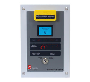 C-TEC EP Extinguisher Release Remote Status Unit, Flush Mount (EP210F)
