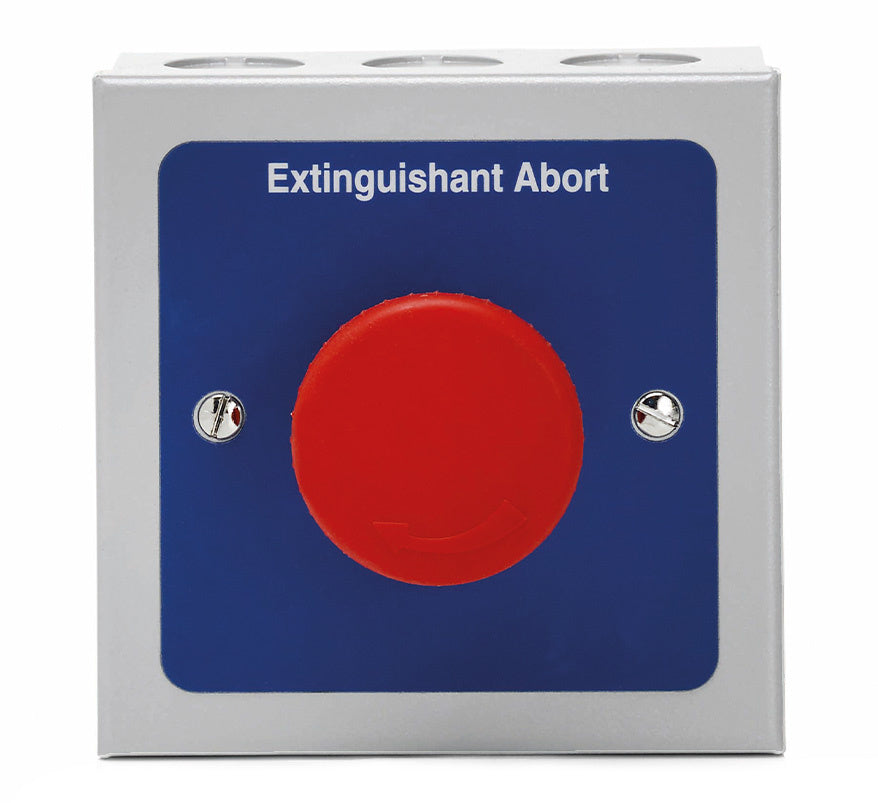 HAES Esprit-G Remote Extinguishant Abort Button (Metal Enclosure) (ESG-2007) - JEM Systems UK