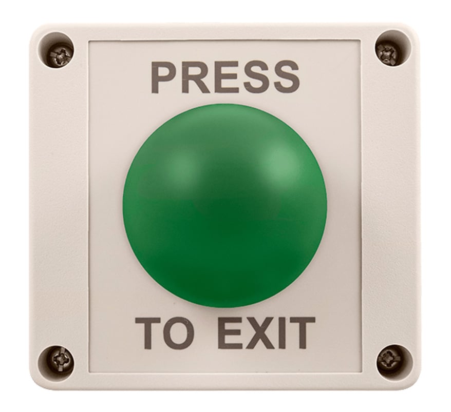 ESP Aperta IP55 Push to Exit Mushroom Release Button (EVEXITMIP55) - JEM Systems UK