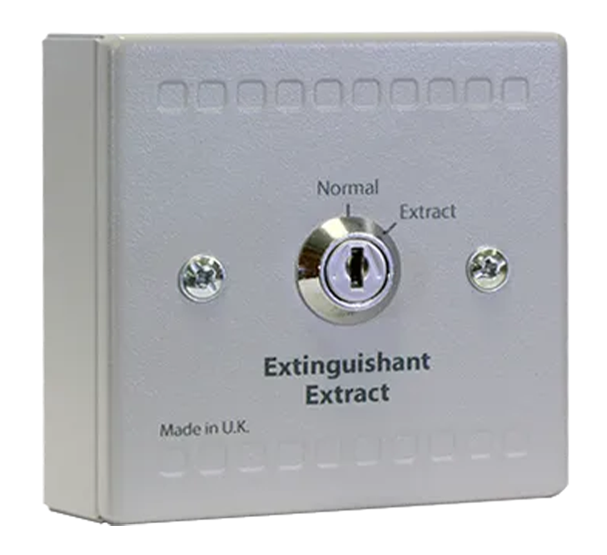 Kentec Sigma XT Extinguishant Extract Keyswitch Unit (K13520M10) - JEM Systems UK