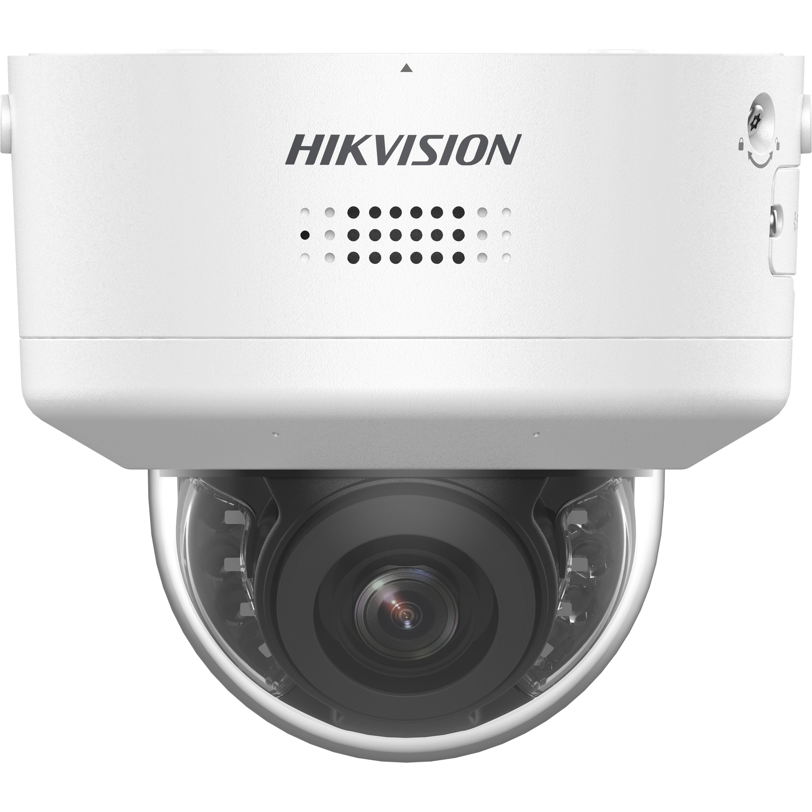 Hikvision 4MP Smart Hybrid Light with ColorVu Motorized PTRZ Varifocal Dome Network Camera