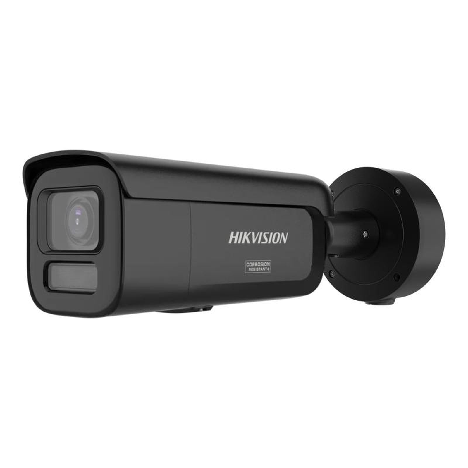 Hikvision 8MP Smart Hybrid Light with ColorVu Motorized Varifocal Bullet Network Camera Black