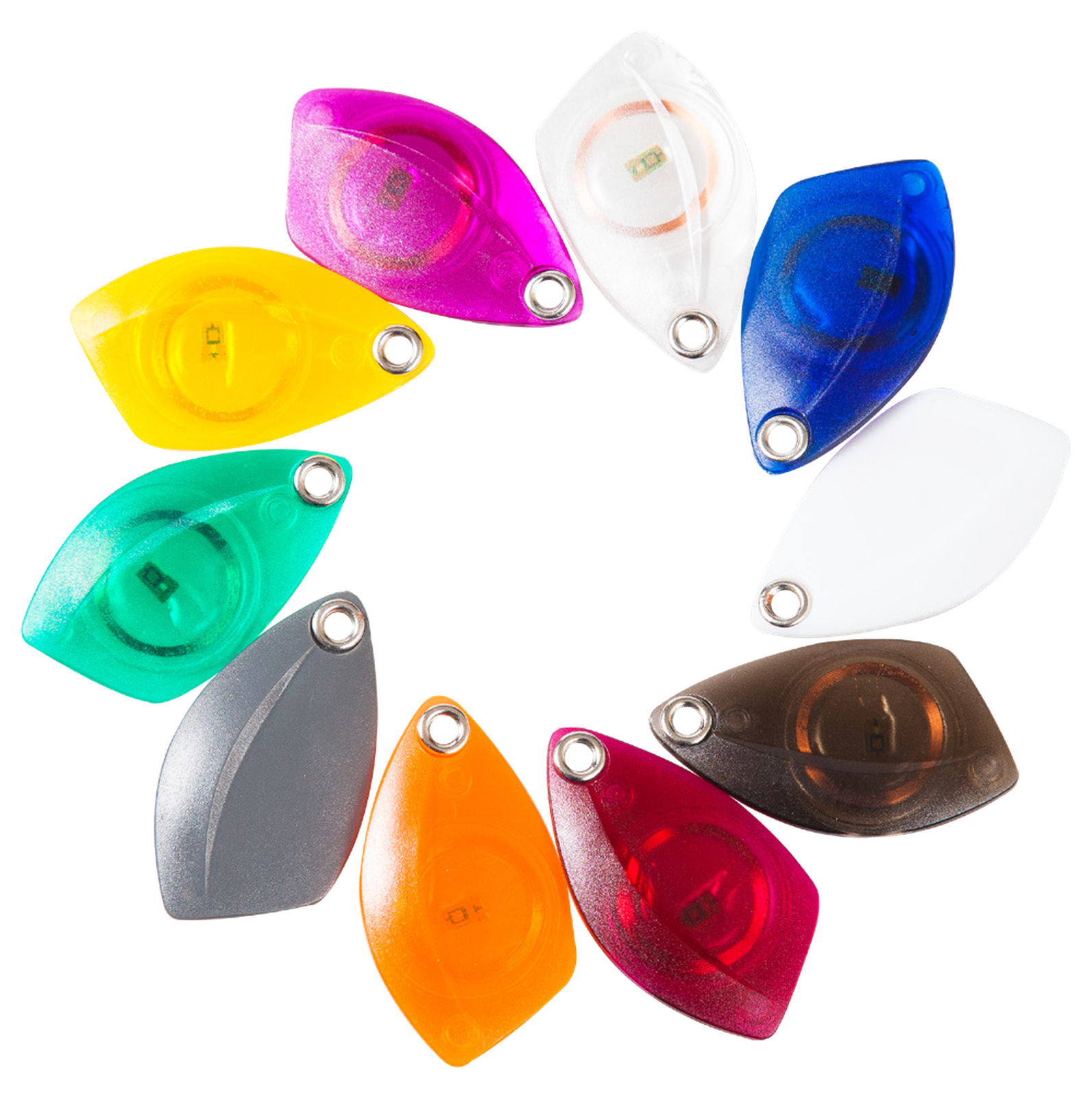 Videx Shark Tooth Token Fob Black Pre-Programmed