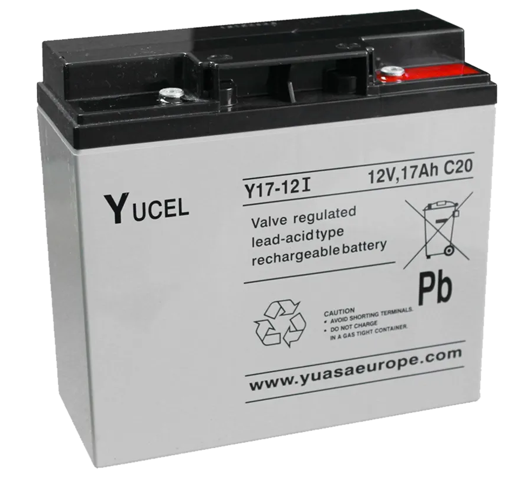 Yucel 12V 17Ah VRLA Battery