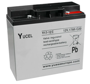 Yucel Y17-12I 12V 17Ah VRLA Battery