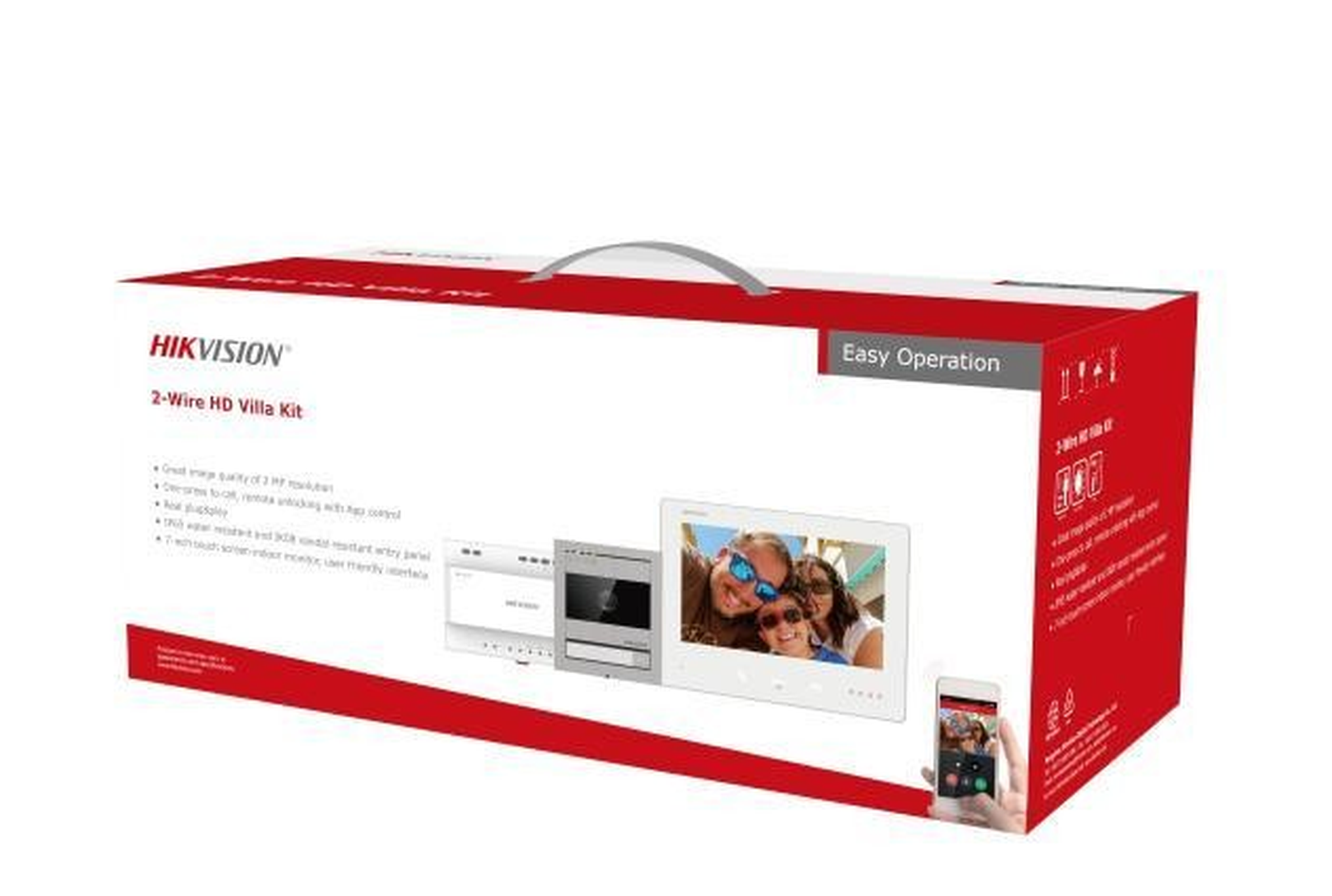 Hikvision 2-wire HD Video Intercom Kit