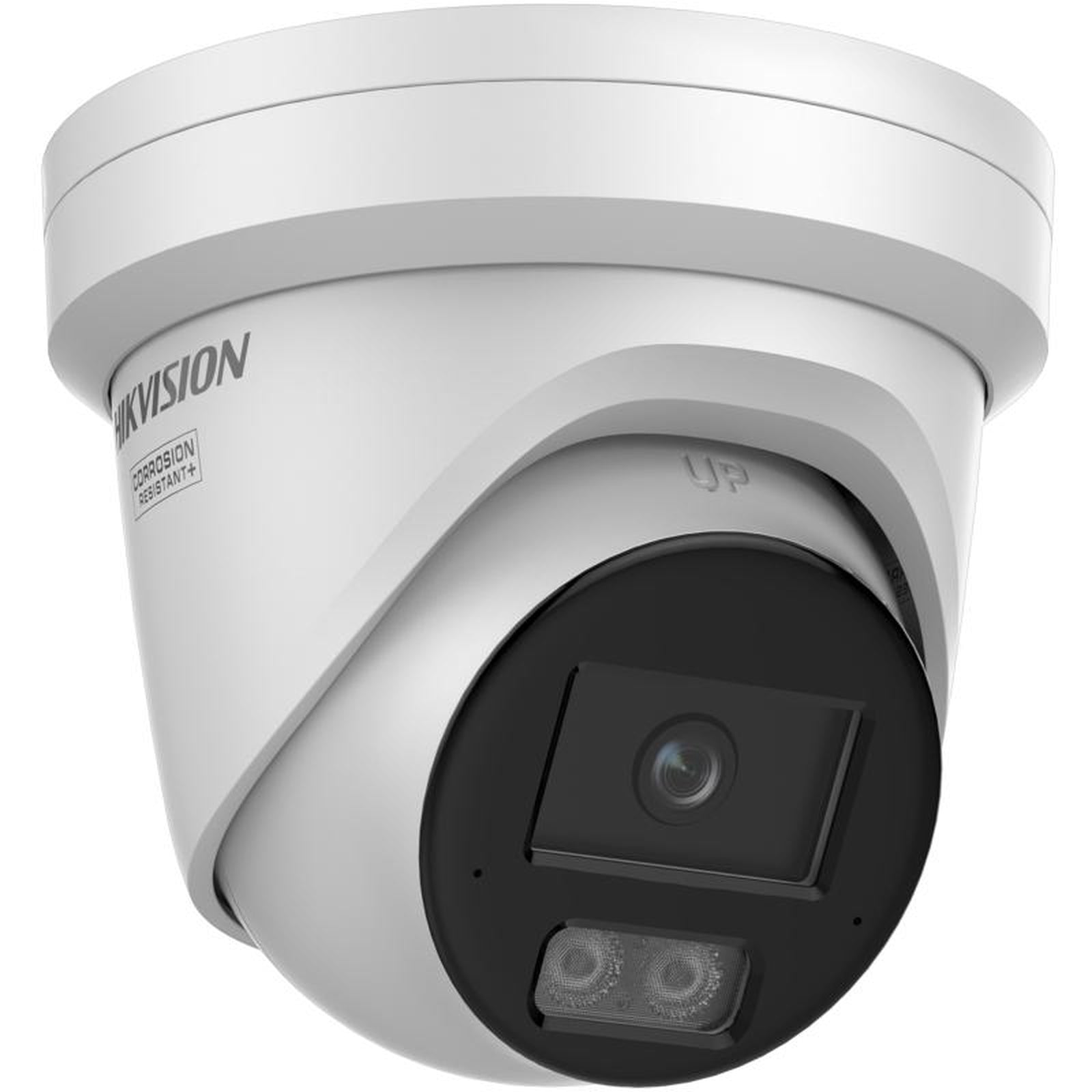 Hikvision 4MP Smart Hybrid Light with ColorVu Fixed Turret Network Camera