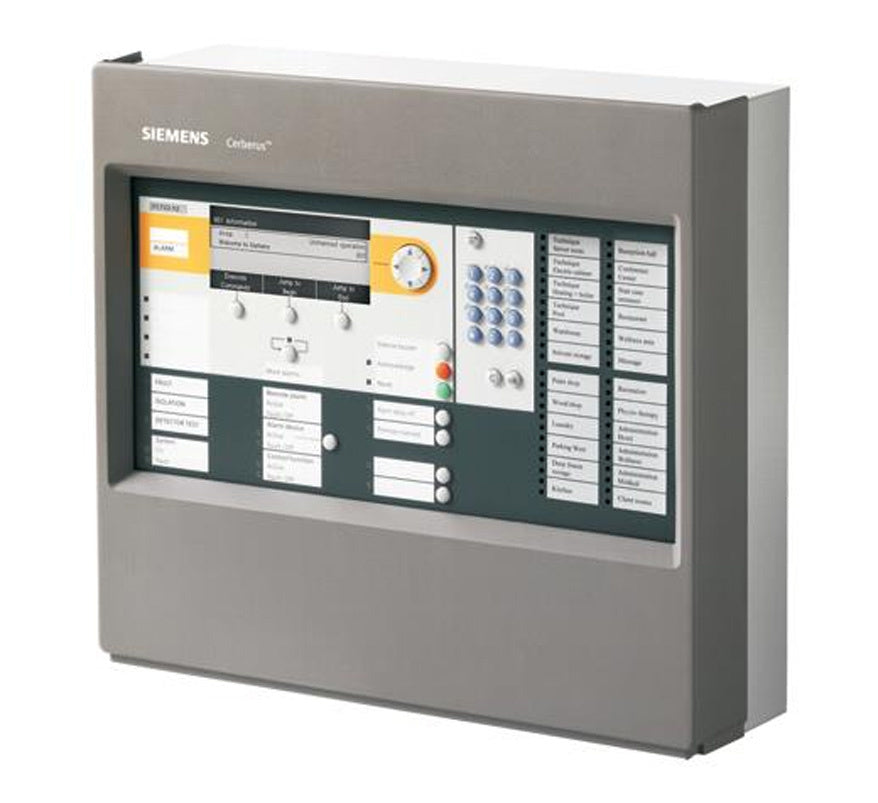 Siemens FC722-YZ-P Cerberus PRO 2 Loop Fire Panel c/w 1.5A Power Loop Module (c/w 24 Zone LEDs) (S54433-C113-A2) - JEM Systems UK
