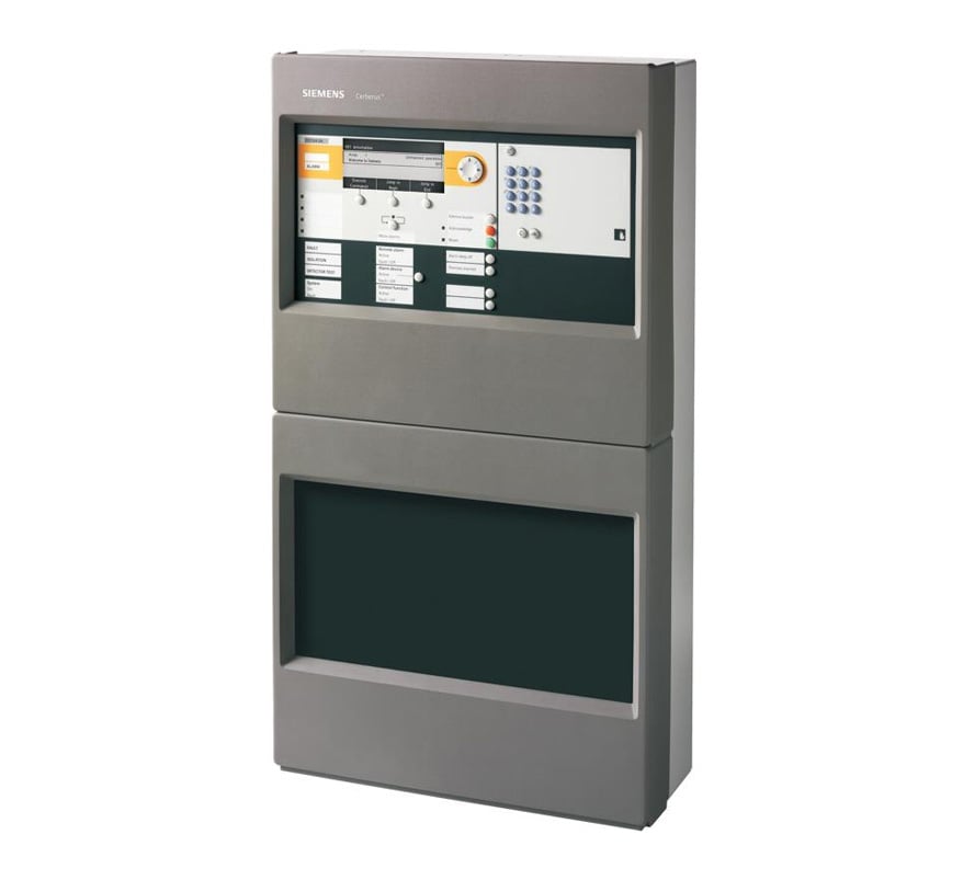 Siemens FC724-ZA-P Cerberus PRO 4 Loop Fire Panel c/w 1.5A Power Loop Module (No Zonal LEDs) (S54433-C115-A1) - JEM Systems UK