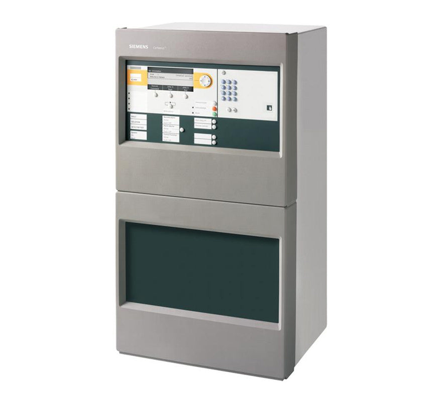 Siemens FC726-ZA-P Cerberus PRO 4 Loop Modular Fire Panel c/w 5 Card Cage Slots & 1.5A Loop Module (No Zonal LEDs) (S54433-C116-A1) - JEM Systems UK