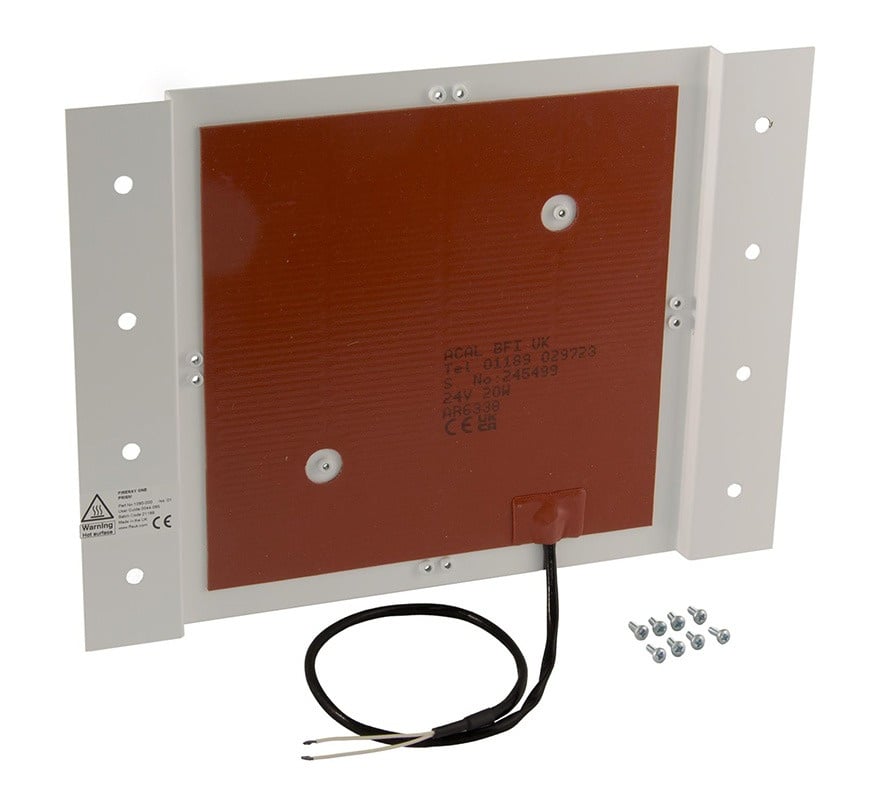 Siemens FDLRH242-W Prism Heating Unit (White) (Requires 24v Supply) (S54331-B28-A1) - JEM Systems UK