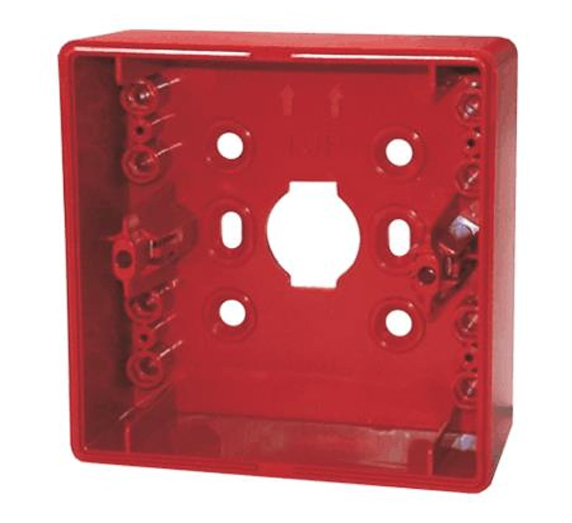 Siemens FDMH295-R Surface Mounting Backbox for FDM365/FDM255 Manual Call Points (A5Q00013437) - JEM Systems UK