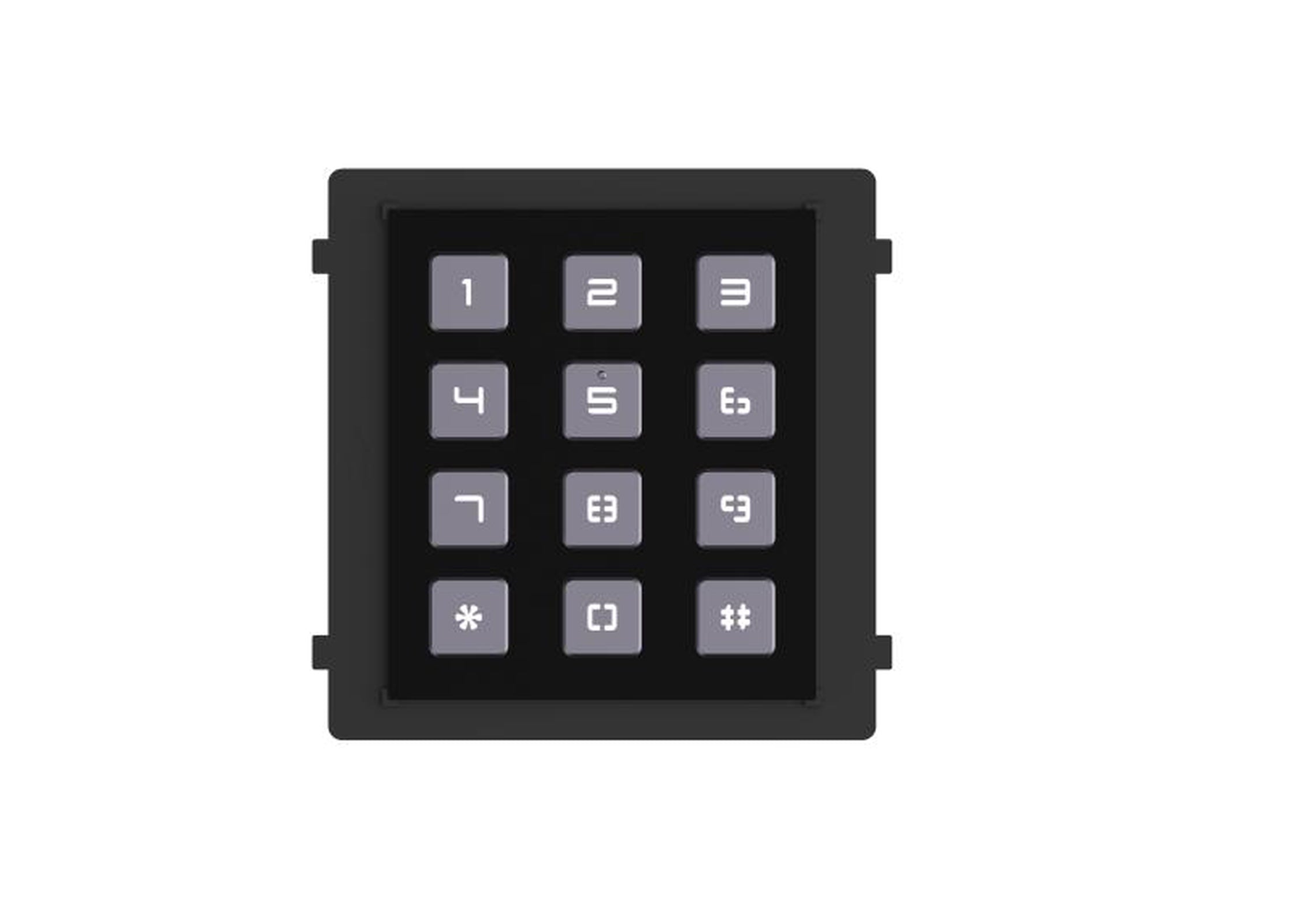Hikvision KD8 Series Pro Modular Door Station Black