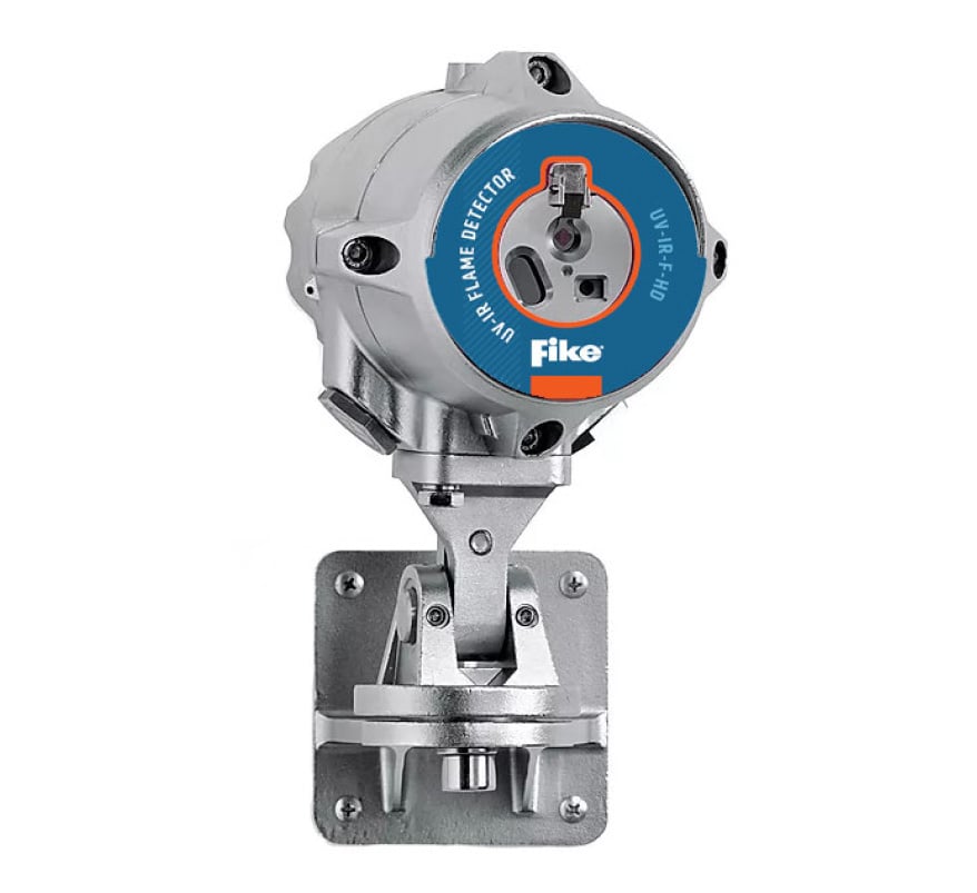 Fike UV/IR Flame Detector with HD Video Output (Hydrocarbon Fires Only) (FIK-UV-IR-F-HD-AS11) - JEM Systems UK