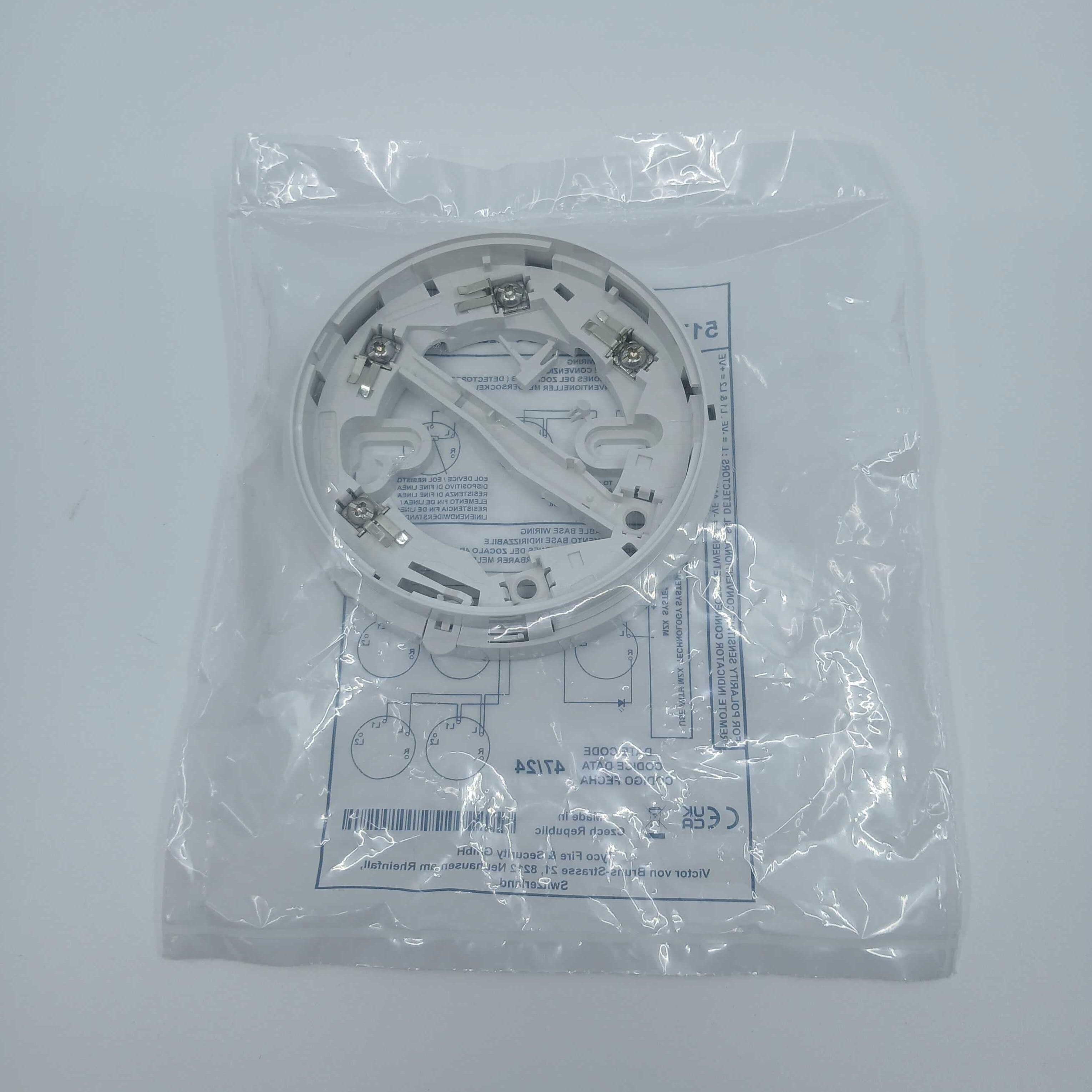 FireClass 517.050.041 Detector Base 4" for 600/800 Series - JEM Systems UK